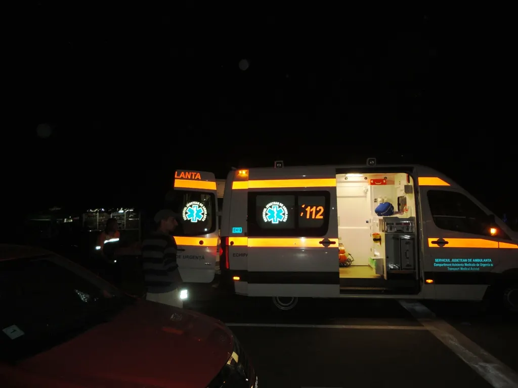 Tragedie de Crăciun pe o șosea din Gorj