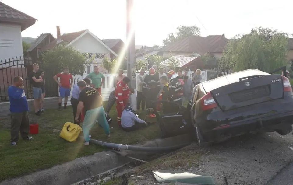 Accident cu două victime la Plopșoru