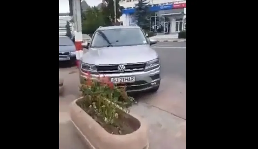 Deputatul PSD de Gorj Elvira Șarapatin, amendată pentru o parcare neregulamentară