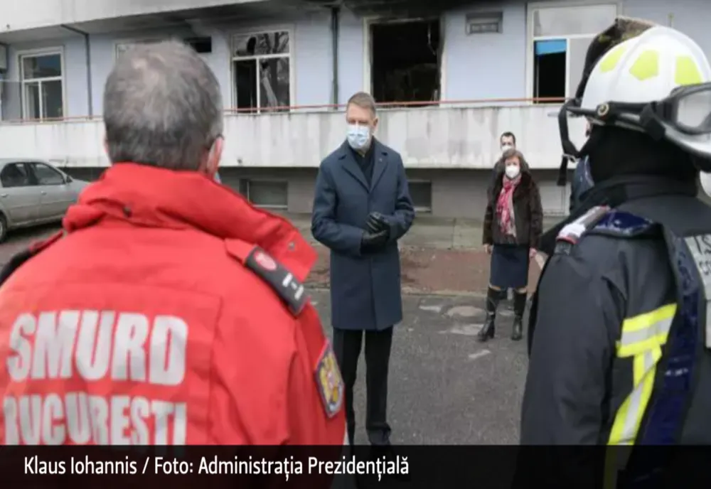 VIDEO Președintele Klaus Iohannis: E nevoie de o reformă profundă pentru ca tragedii ca cea de la "Matei Balș" să nu se mai repete