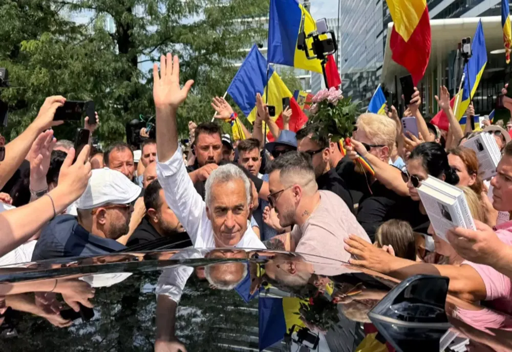 CĂLIN GEORGESCU SE PREZINTĂ LA IPJ ILFOV PENTRU SEMNAREA CONTROLULUI JUDICIAR