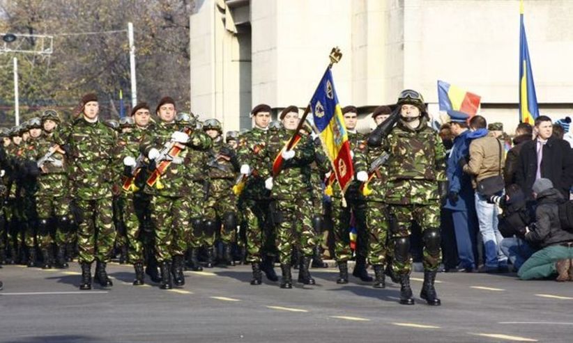 Paradă militară în premieră la Târgu Jiu de 1 decembrie