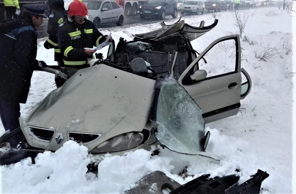 Accident groaznic: Un angajat al Finanțelor Publice Gorj și-a pierdut viața