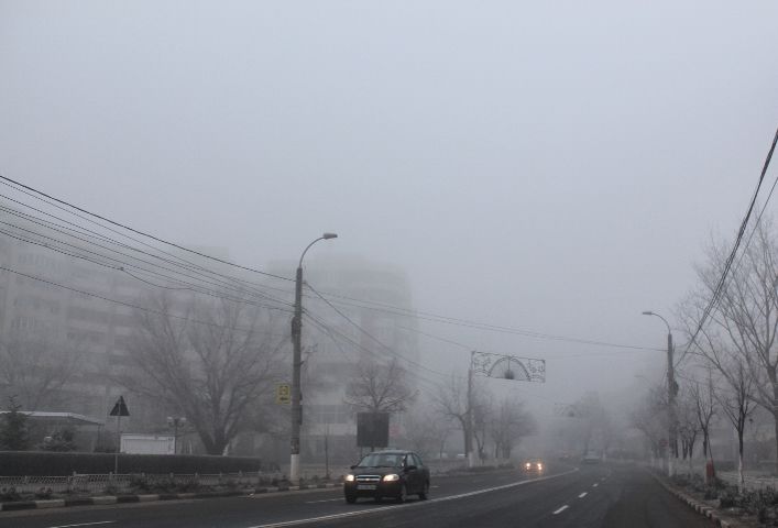 Cod galben de vreme rea în Gorj