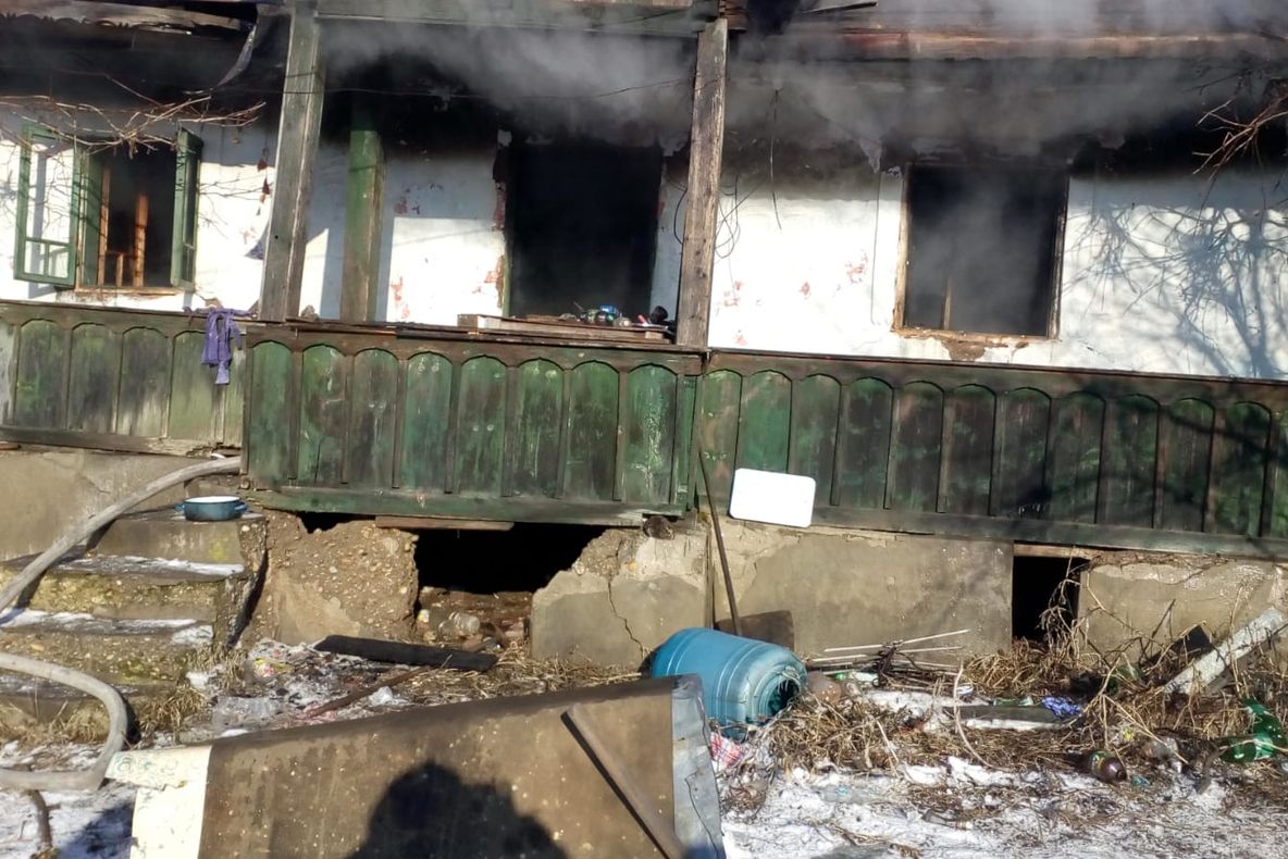 Incendiu la o fermă din Aninoasa. Focul a fost pus intenționat!