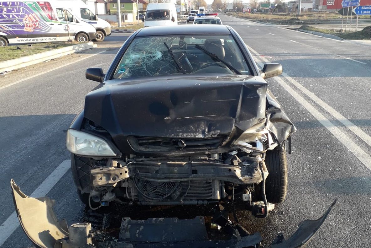 Un gorjean băut a provocat un accident grav în Mehedinți