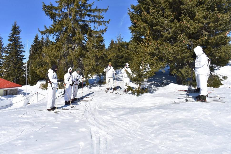 Militarii polonezi au făcut manevre la Rânca