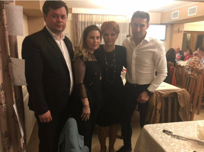 Marcel Romanescu s-a fotografiat cu liderii PSD, după mitingul liberalilor