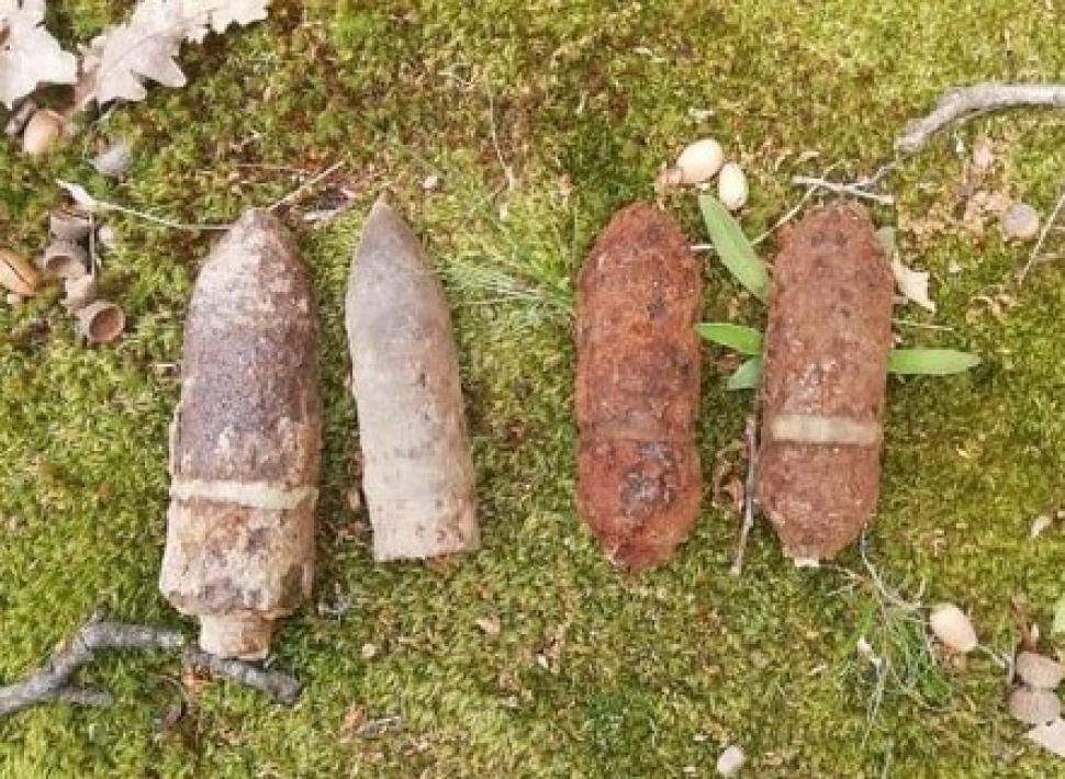 Obuze neexplodate, descoperite la Bumbești Jiu