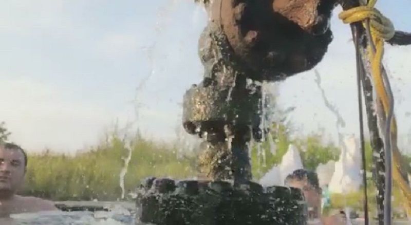 Locuitorii unei comune din Gorj au improvizat o baie termală