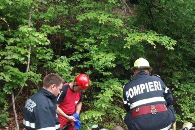 Straniul caz al bărbatului căzut în prăpastie, în Gorj