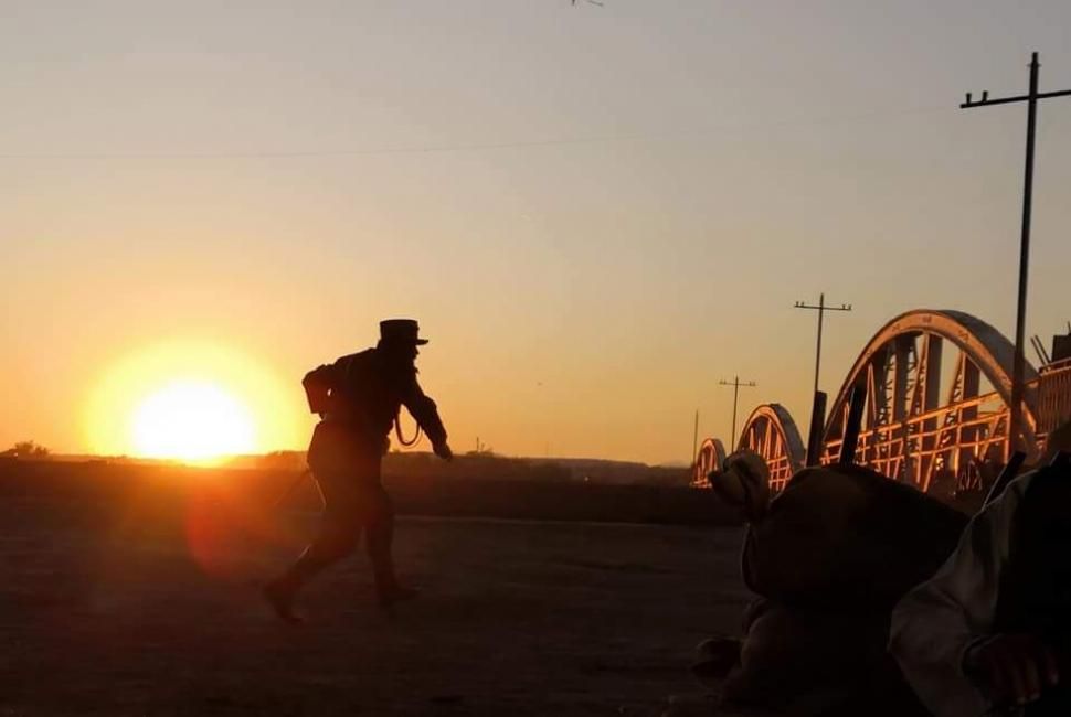 Podul peste Jiu arată la fel ca în urmă cu o sută de ani