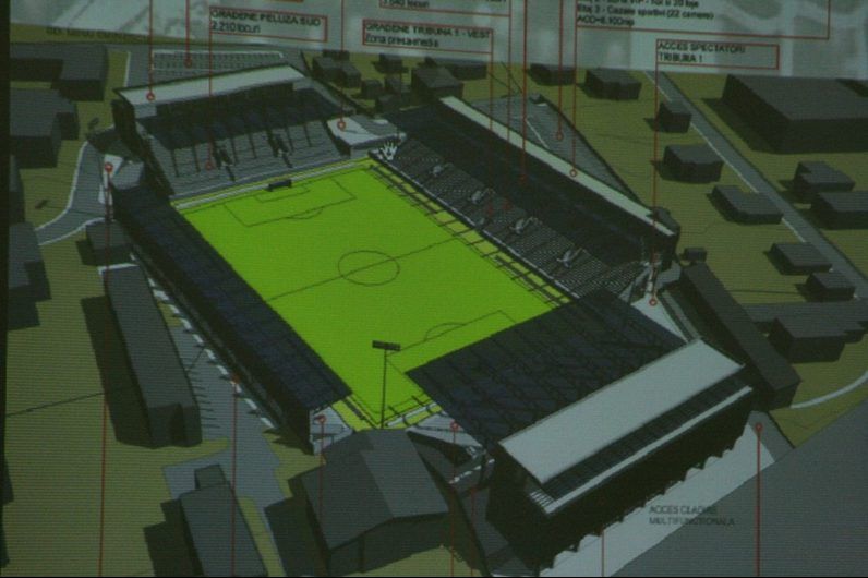 A fost semnată recepția stadionului din Târgu Jiu
