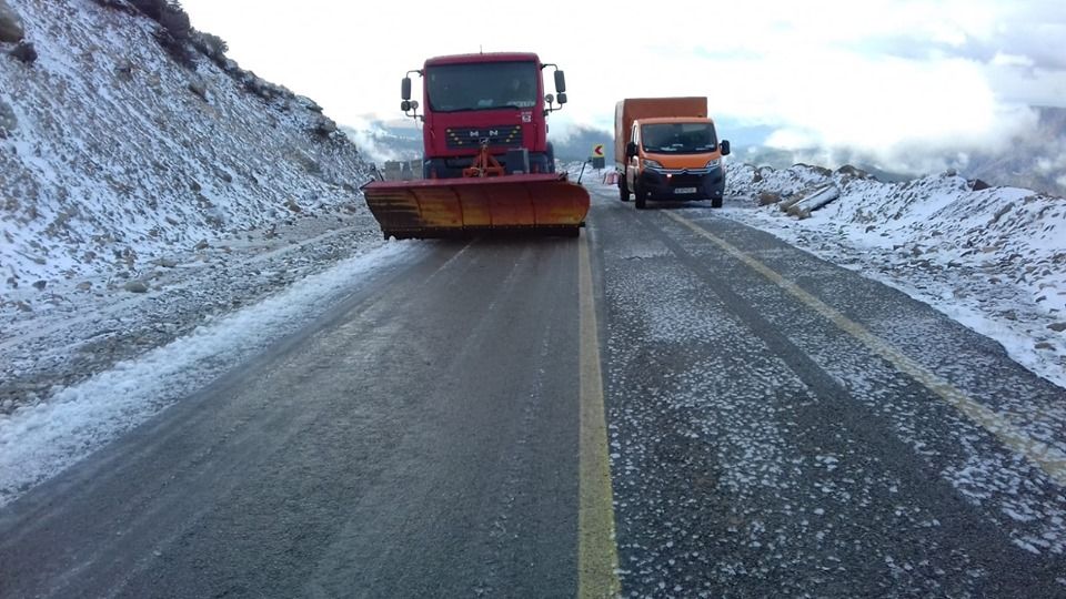 Ninsoare puternică pe Transalpina | VIDEO