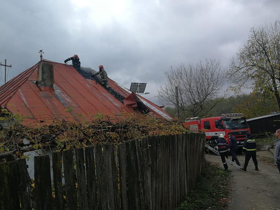 Incendiu la o grădiniță din Polovragi