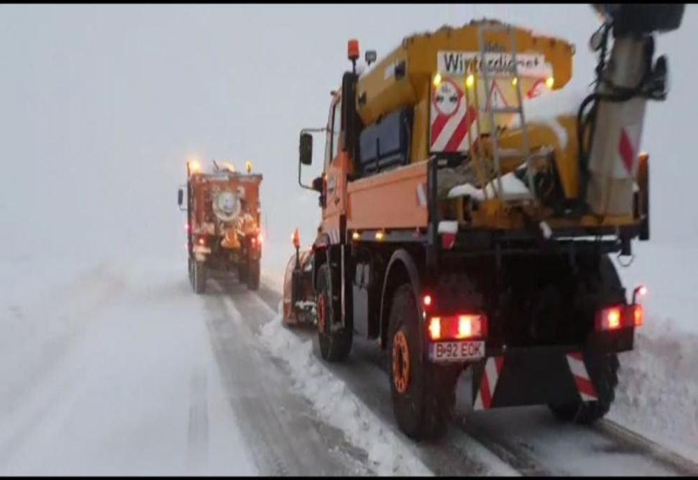Ninsori puternice la Rânca. Se vor deschide pârtiile pentru schiat