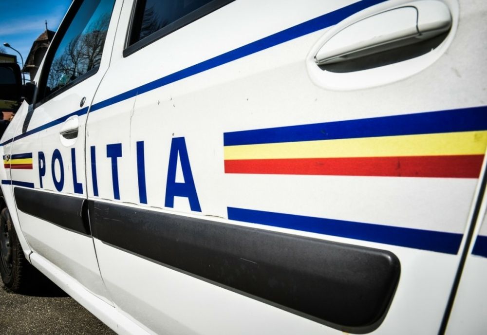 A lovit un cal cu maşina şi s-a răsturnat. Două persoane rănite