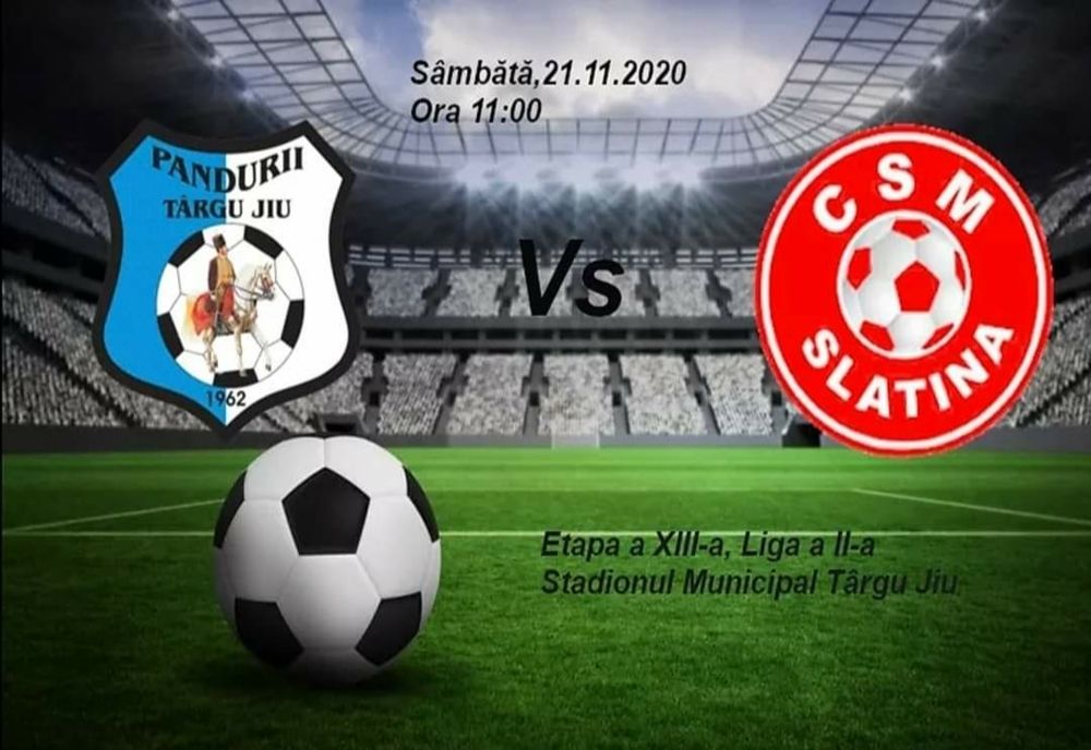 Pandurii, victorie în fața CSM Slatina