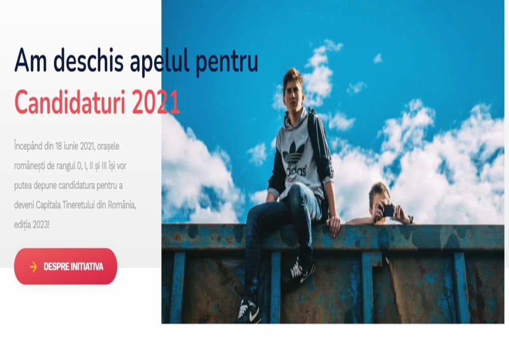Șase orașe s-au înscris în competiția pentru Capitala Tineretului din România