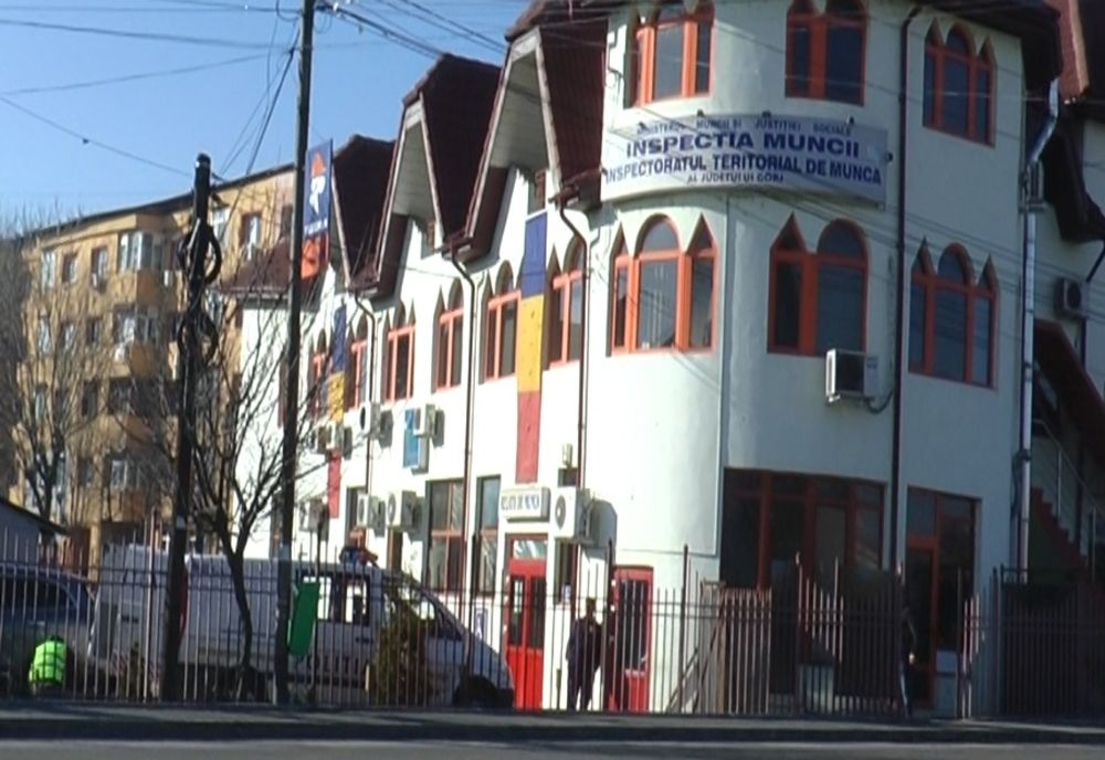 VIDEO. Protest pe sediul ITM Gorj din Târgu Jiu