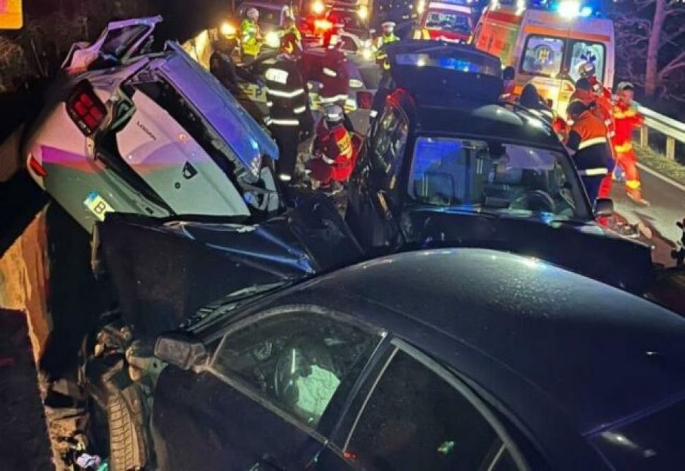 Bărbatul din Gorj, care a provocat accidentul din Sibiu, reţinut