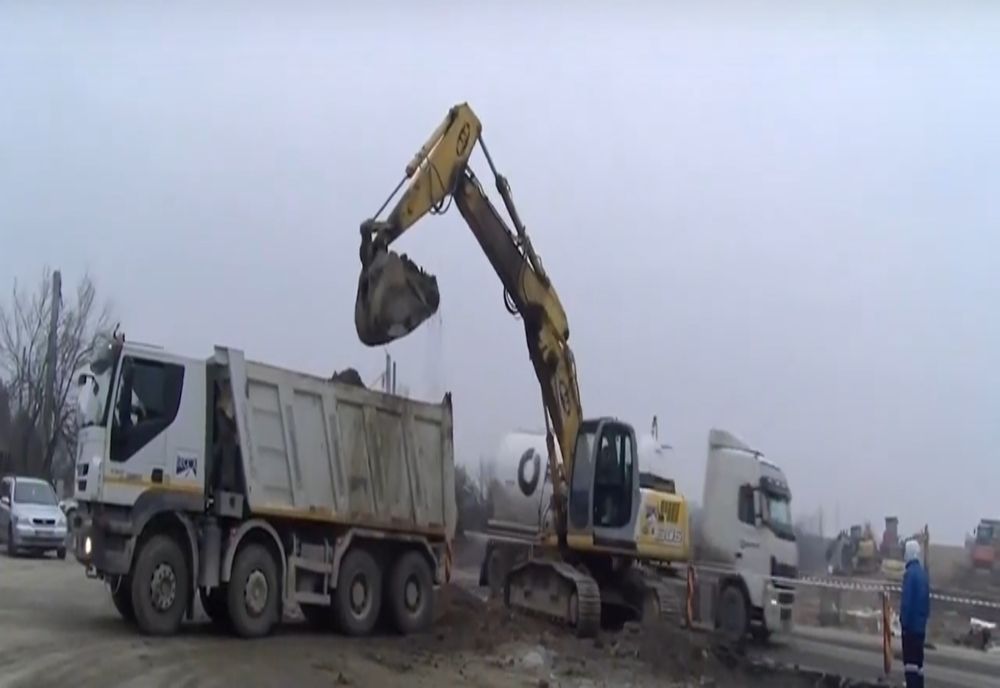 Lucrările la centura municipiului Târgu Jiu, reluate