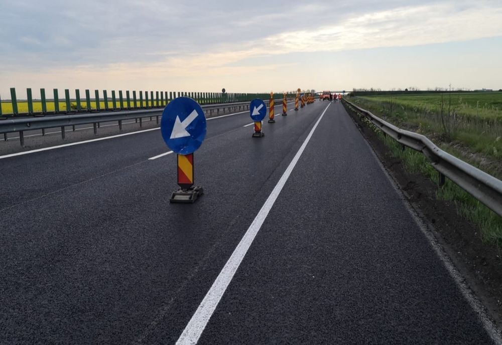 TRAFIC RESTRICȚIONAT PENTRU DESFĂȘURAREA DE LUCRĂRI PE AUTOSTRADA A1 BUCUREȘTI - PITEȘTI