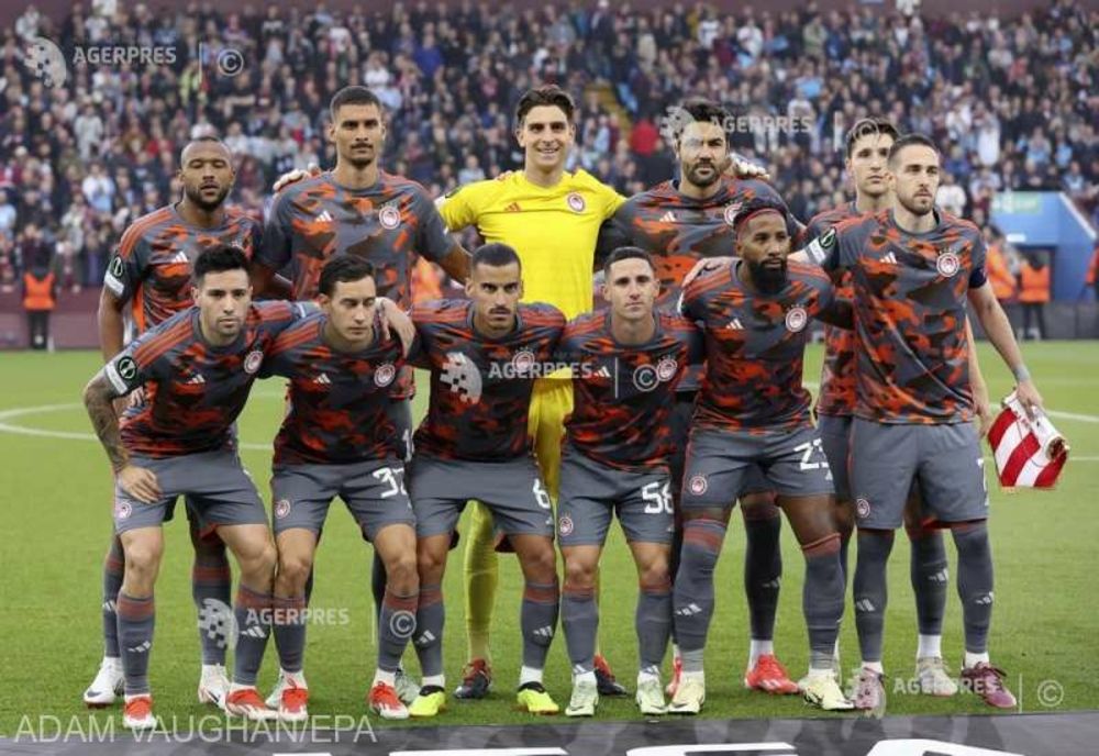 Olympiakos Pireu, favorită la calificarea în finala Europa Conference League