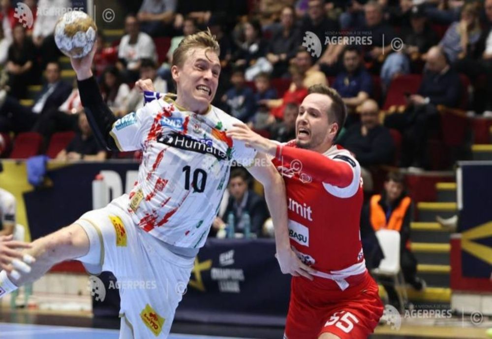 HANDBAL MASCULIN: CS DINAMO A PIERDUT LA PATRU GOLURI ÎN PLAY-OFF-UL LIGII CAMPIONILOR