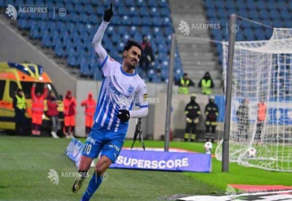 VIDEO Fotbal: Universitatea Craiova încheie anul pe primul loc în Superligă, după 5-0 cu FK Csikszereda