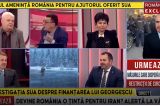 Circ la televiziunea fugarului Ghiță, Victor Ciutacu a fost contrazis în direct chiar de inviați, când a încercat să-l discrediteze pe Călin Georgescu - VIDEO