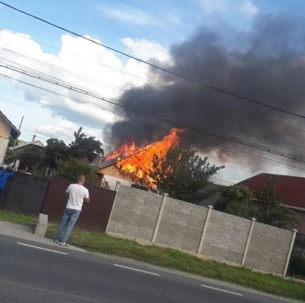 incendiu targu jiu