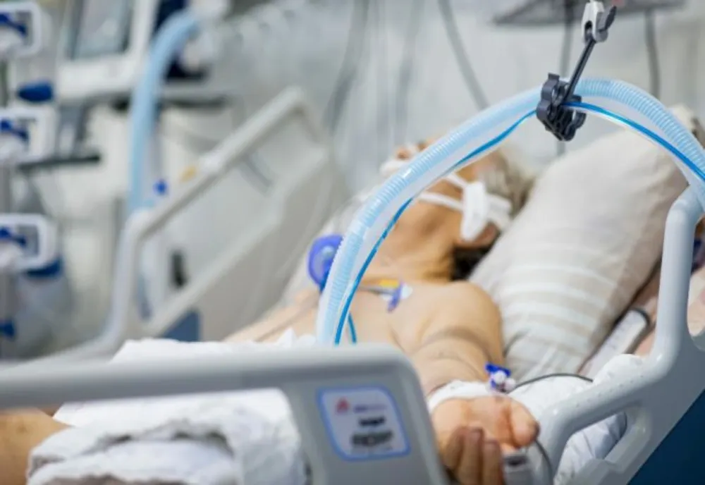 VIDEO. Imagini de pe Secţia ATI COVID de la Spitalul Târgu Jiu