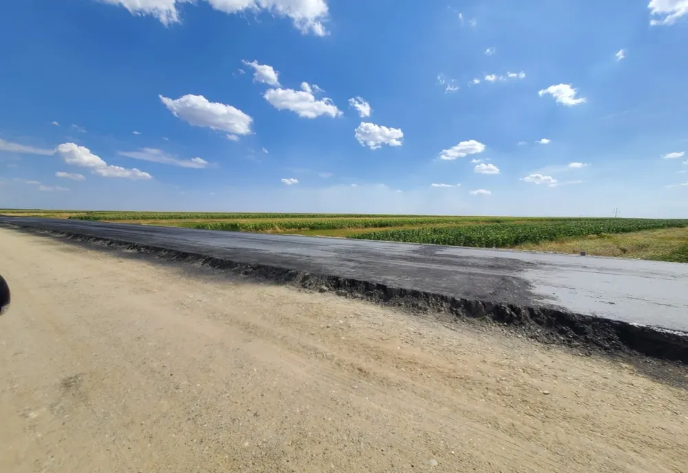 Au fost reluate lucrările pe şantierul tronsonului 1 al Drumului Expres Craiova- Piteşti