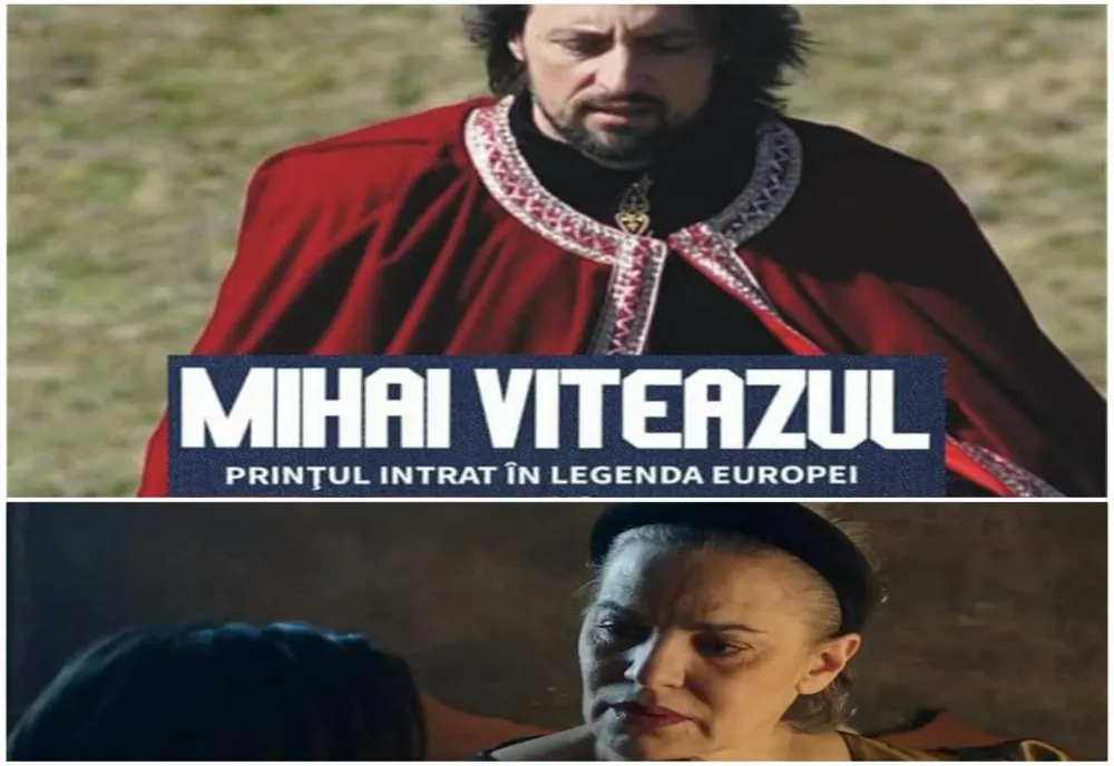 Maia Morgenstern și Denis Ștefan la Cinema Sergiu Nicolaescu, duminică, în noul film despre Mihai Viteazul