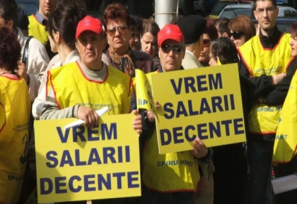 Greva generală din Educaţie continuă. Mesajul sindicatelor pentru Guvern