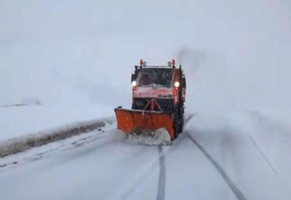 A început deszăpezirea la Rânca