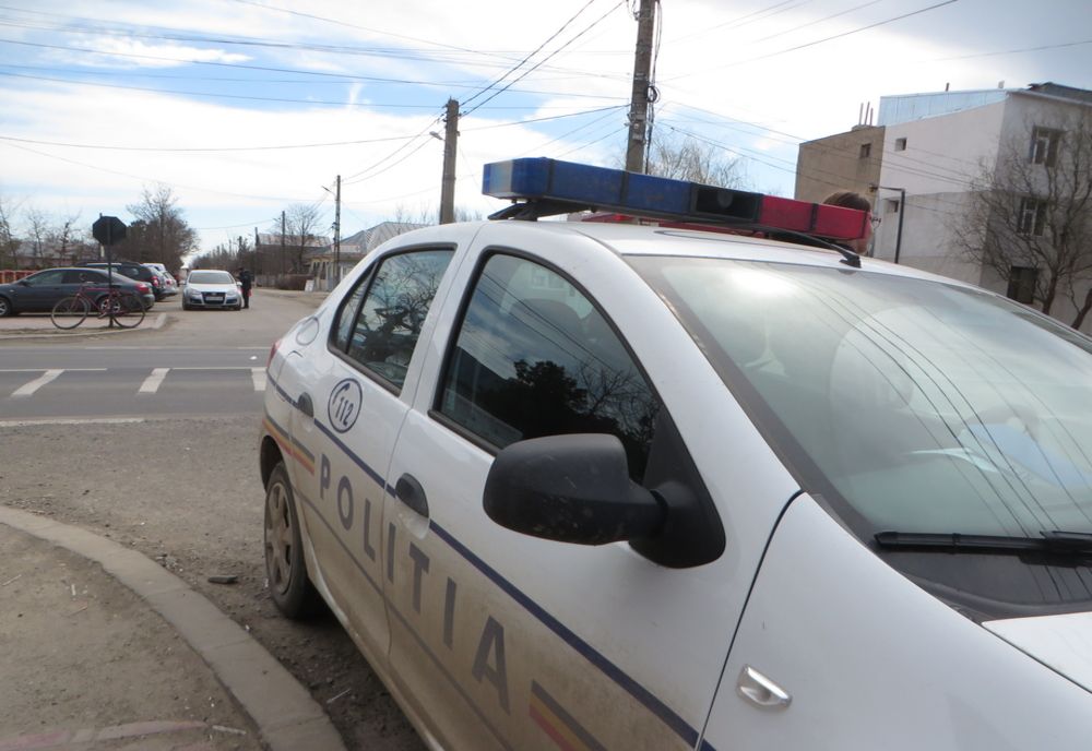 Șofer cu numere false, prins în Gorj