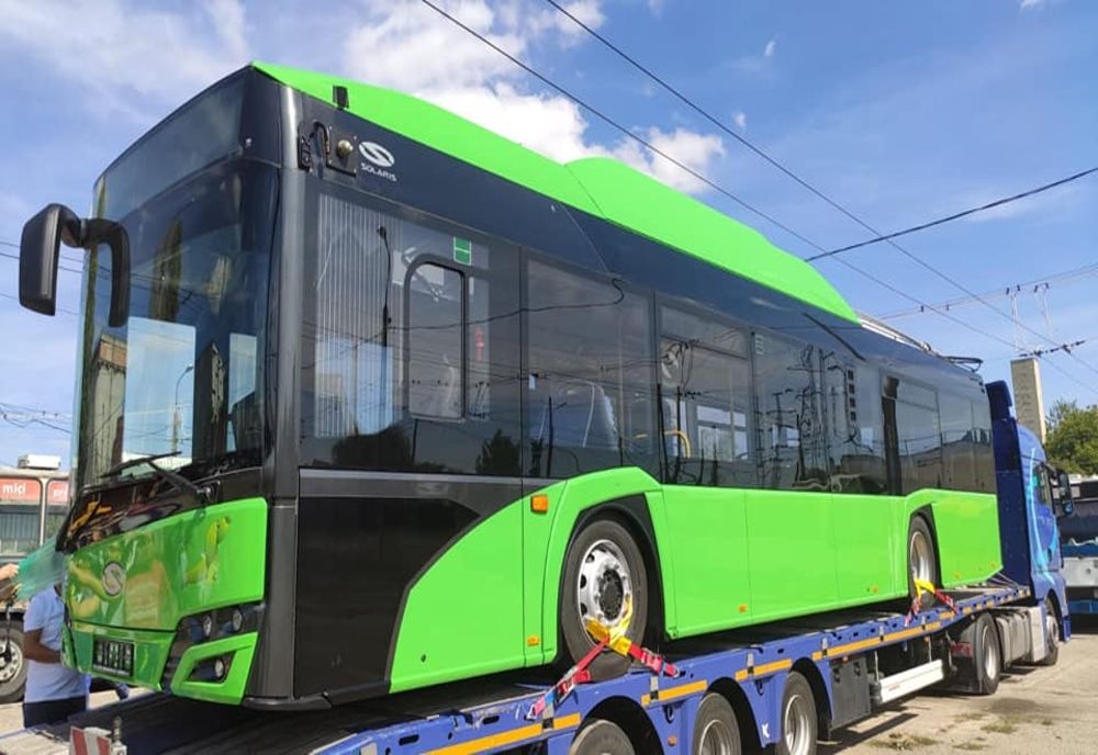 Primul troleibuz nou, la Târgu Jiu