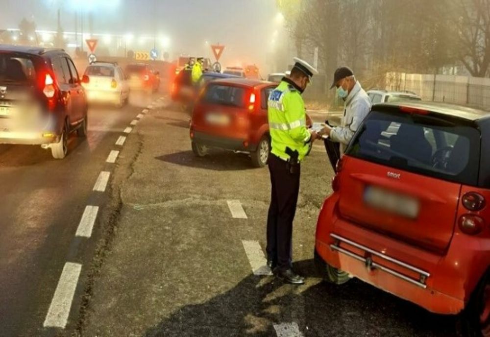 Gorj: La volan, fără permis şi băut