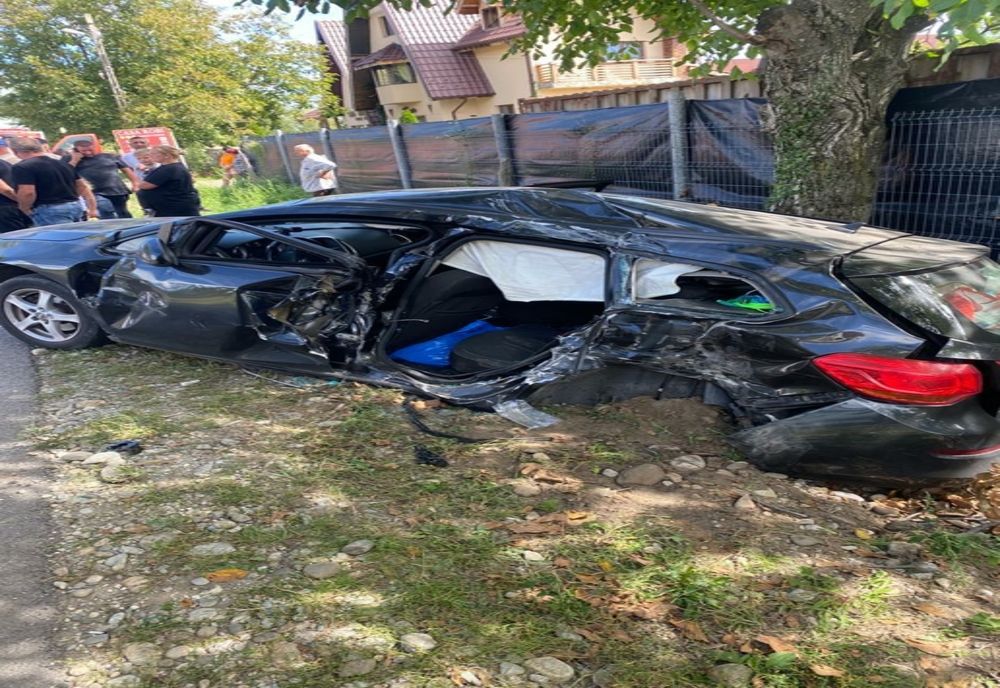 Accident în Gorj. Patru persoane rănite (VIDEO)