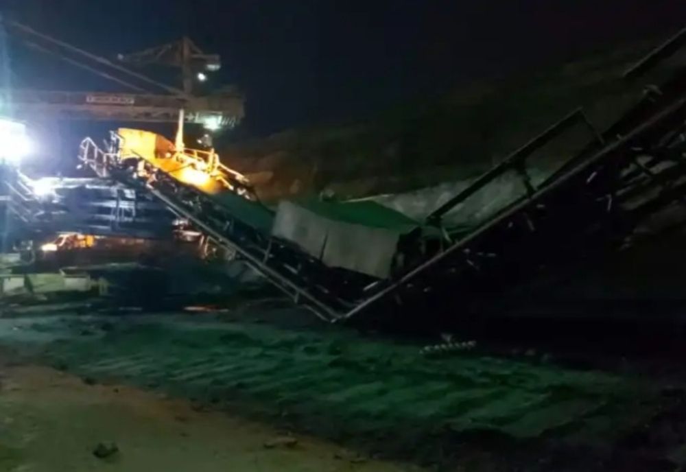 Avarie într-o carieră de cărbune a Complexului Energetic Oltenia