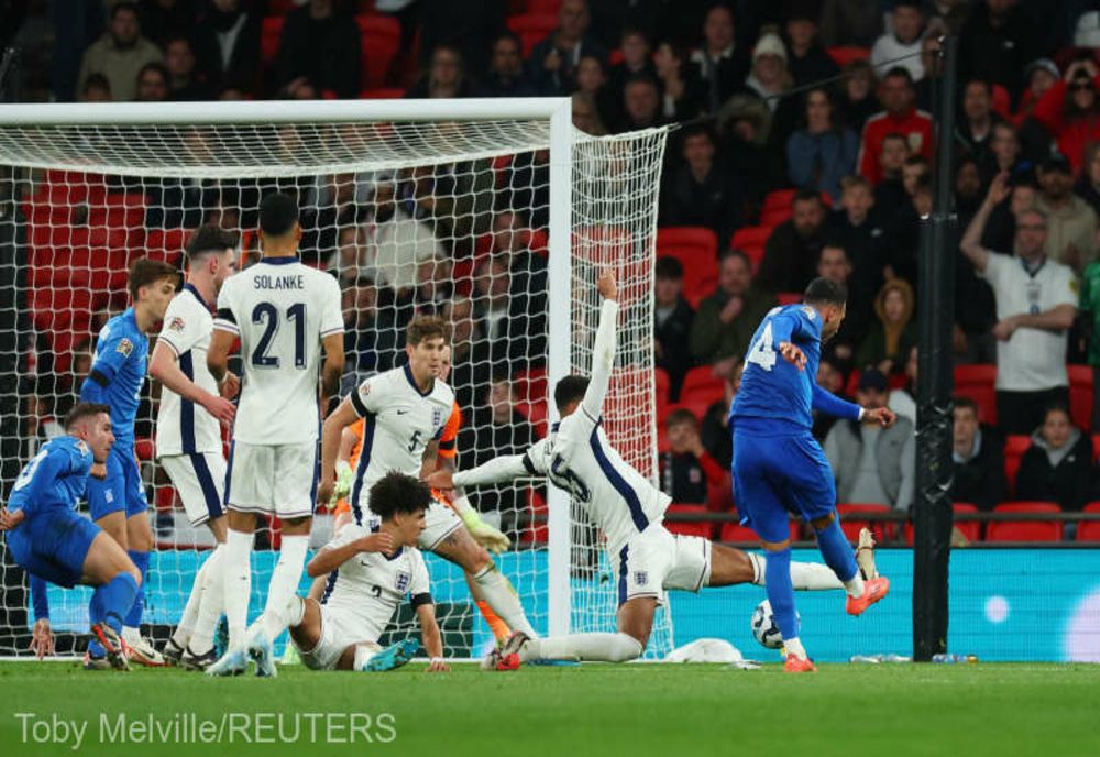FOTBAL: ANGLIA A PIERDUT PE WEMBLEY ÎN FAŢA GRECIEI, ÎN LIGA NAŢIUNILOR