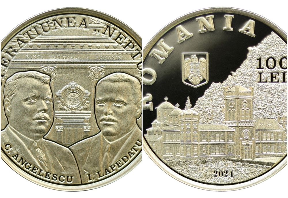 O MONEDĂ DIN AUR CU TEMA 80 DE ANI DE LA OPERAȚIUNEA „NEPTUN”, LANSATĂ DE BNR | FOTO