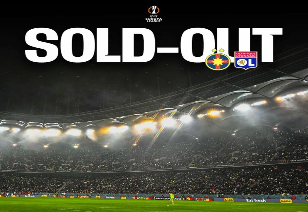 FOTBAL: FCSB - LYON, CU CASA ÎNCHISĂ