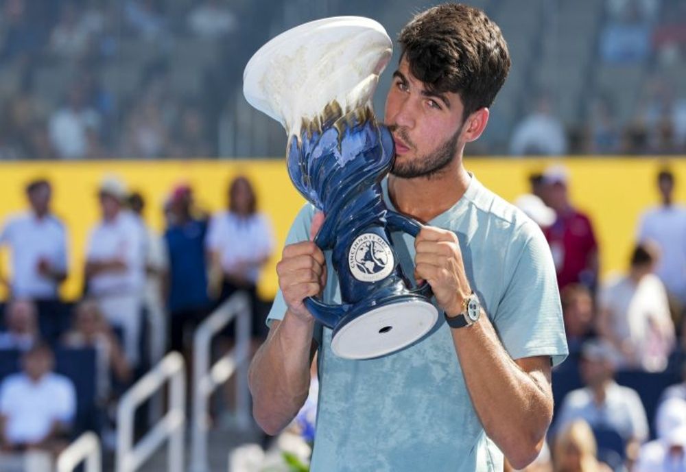 TENIS: CARLOS ALCARAZ, CAMPION LA CINCINNATI PRIN ABANDONUL LIDERULUI MONDIAL