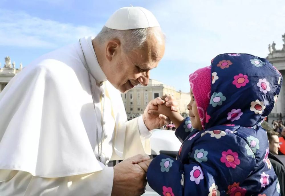 Mesajul emoționant al Papei Leon pentru o fetiță din București, chiar în noaptea de Crăciun