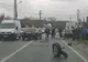 La un pas de tragedie: I-a sărit roata din mers la ieșirea din Târgu Jiu