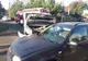 Tânăr din Târgu Jiu, la spital după ce a trecut cu mașina printr-o remorcă