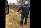 Bărbatul care ameninţat poliţiştii, la Runcu, prins când încerca să fugă din ţară